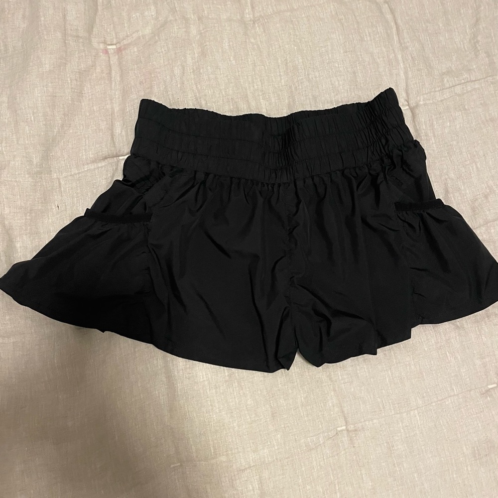 FreePeople Movement Get Your Flirt On Shorts black